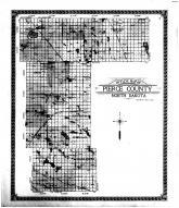 Pierce County Outline Map, Pierce County 1910 Published by Ogle